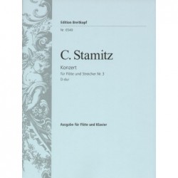 Partition STAMITZ CONCERTO  flûte N°3