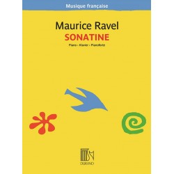 MAURICE RAVEL SONATINE POUR PIANO EDITIONS DURAND