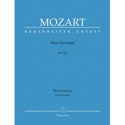 Mozart Don Giovanni partition chant