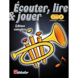 Méthode de trompette ECOUTER LIRE et JOUER en 3 volumes - Avignon Le Pontet Les Angles