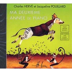 MA DEUXIEME ANNE DE PIANO LE CD EDITIONS LEMOINE
