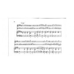 Partition des Sonates pour violon de Haendel