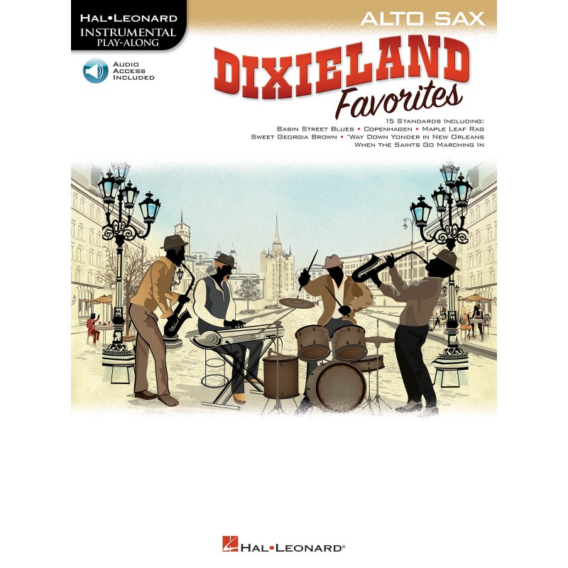 Dixieland favorites partition saxo