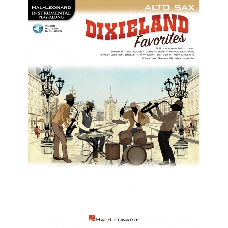 Dixieland favorites partition saxo