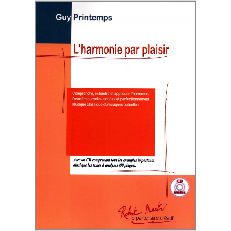 Guy Printemps l'harmonie par plaisir - Partition