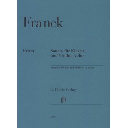 Partition César Franck Sonate violon en La Majeur - Avignon Nîmes Marseille
