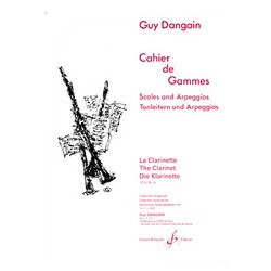 guy dangain gammes pour clarinette avignon