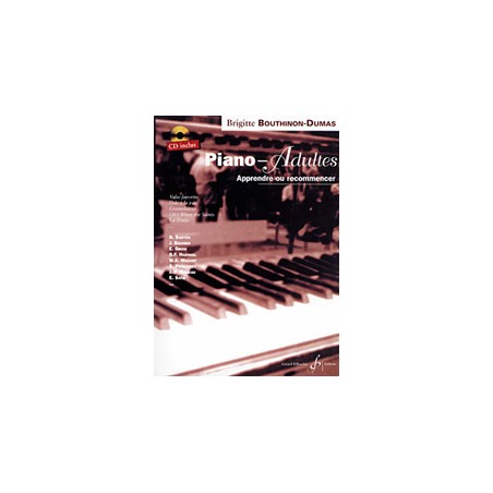 Brigitte Bouthinon-Dumas - Le piano adultes