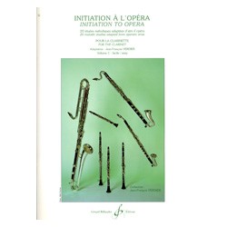 Partition clarinette initiation à l'opéra GB6610 Le kiosque à musique Avignon