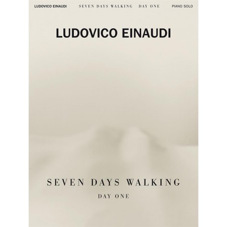 Ludovico Einaudi - Seven days walking - Partition piano