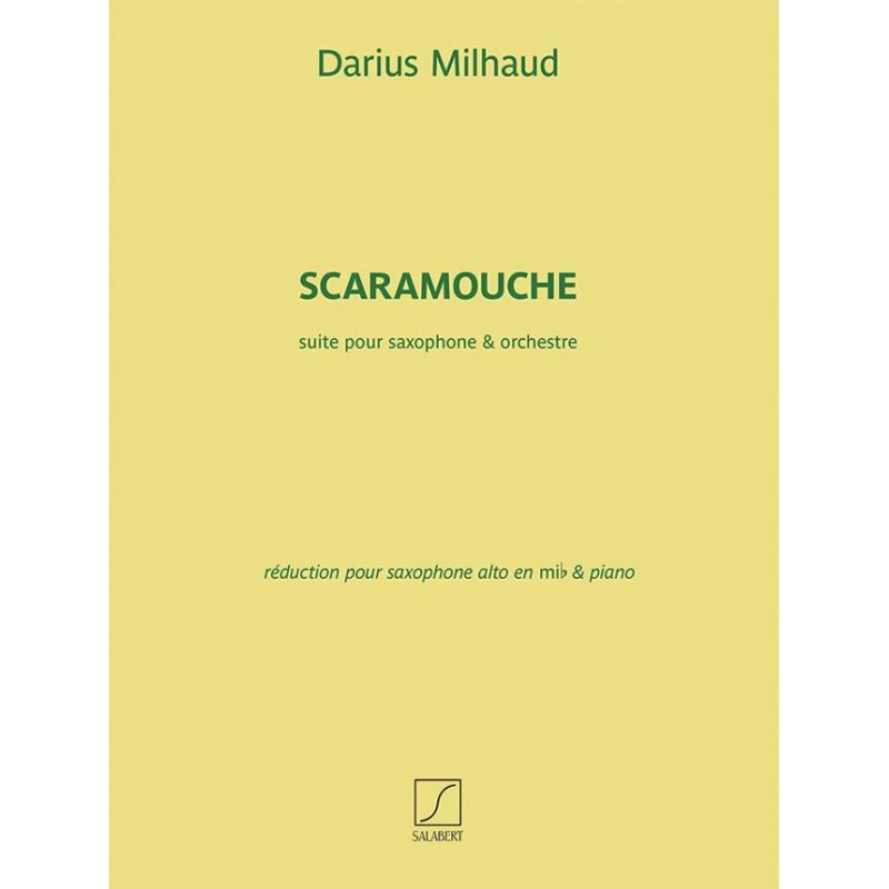 darius milhaud scaramouche partition saxo darius milhaud scaramouche partition saxo