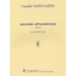Saint Saëns allegro appassionato partition violoncelle