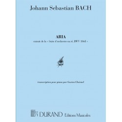 BACH ARIA POUR PIANO BWV 1056