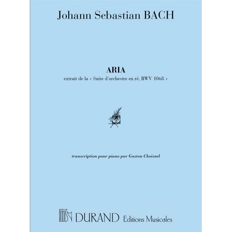 BACH ARIA POUR PIANO BWV 1056