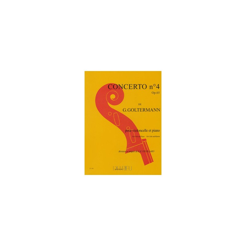 GOLTERMANN CONCERTO VIOLONCELLE N°4 GOLTERMANN CONCERTO VIOLONCELLE N°4