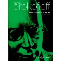 PARTITION VIOLON CONCERTO PROKOFIEV N°2 BH10000248 LE KIOSQUE A MUSIQUE