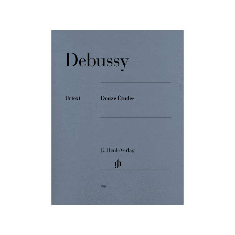 DEBUSSY - 12 ETUDES POUR PIANO EDITIONS HENLE VERLAG DEBUSSY - 12 ETUDES POUR PIANO EDITIONS HENLE VERLAG
