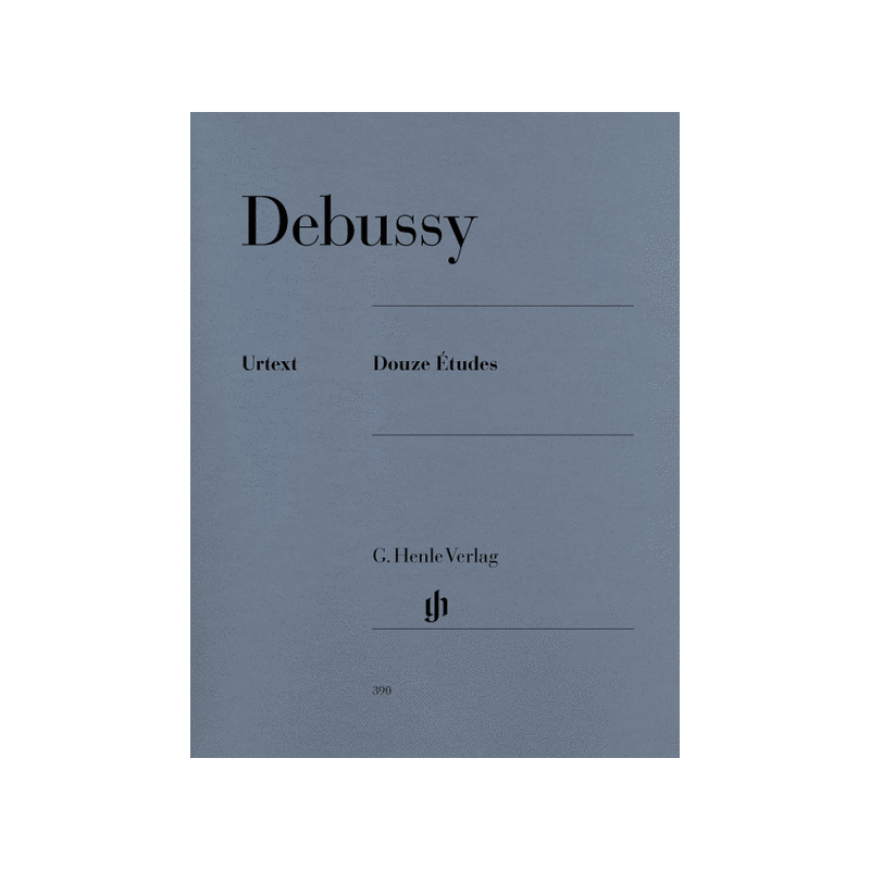DEBUSSY - 12 ETUDES POUR PIANO EDITIONS HENLE VERLAG