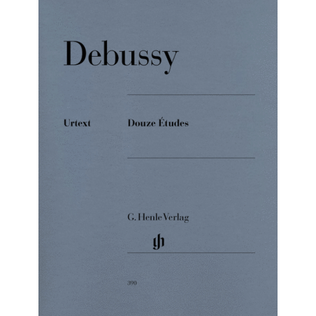 DEBUSSY - 12 ETUDES POUR PIANO EDITIONS HENLE VERLAG