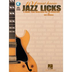 JAZZ LICKS pour guitare - Partition - Avignon