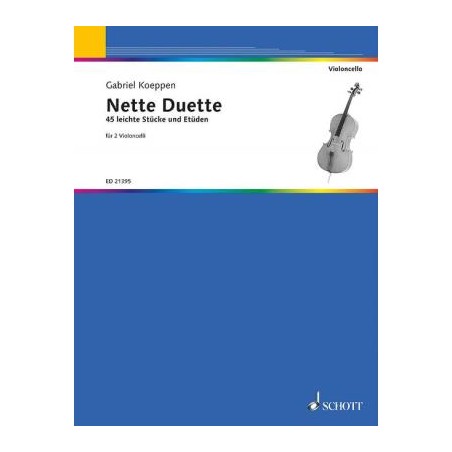 Gabriel Koeppen Nette duette partition violoncelle