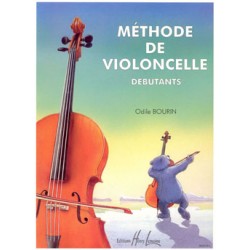 ODILE BOURIN METHODE DE VIOLONCELLE DEBUTANT HL26250