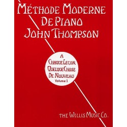 Thompson méthode moderne de piano partition