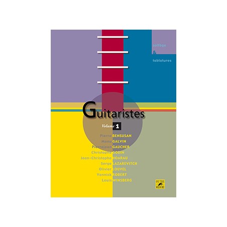 guitaristes volume 1 partition