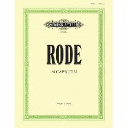 partition 24 caprices de pierre rode