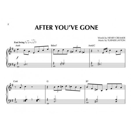 jazz piano solos gypsy jazz partition