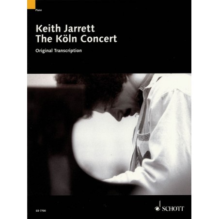 KEITH JARRETT CONCERT DE COLOGNE PARTITION PIANO ED7700