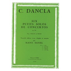 DANCLA PETIT SOLO DE CONCERTO OPUS 141 N°1