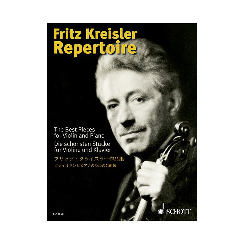 Fritz kreisler repertoire partition