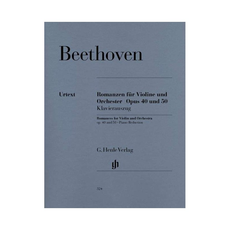 Beethoven romances partition violon