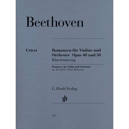 Beethoven romances partition violon