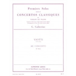 Partition Viotti Solo du 23e concerto - Le kiosque à musique Avignon