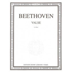 PARTITION PIANO BEETHOVEN VALSE LE DESIR P1436 LE KIOSQUE A MUSIQUE