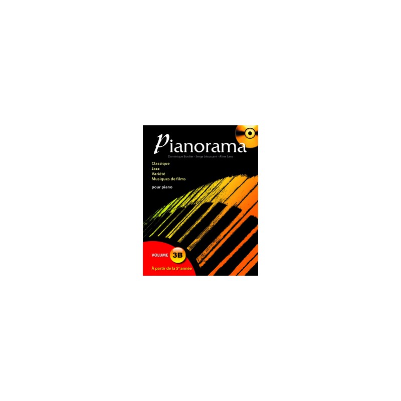 Pianorama 3B partition piano