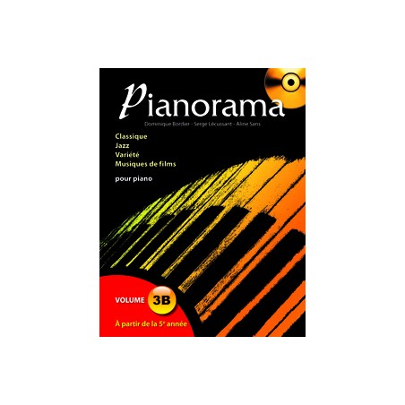 Pianorama 3B partition piano avignon
