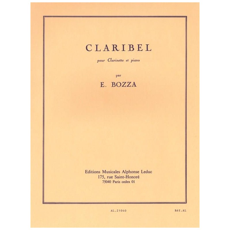 Partition claribel Partition claribel