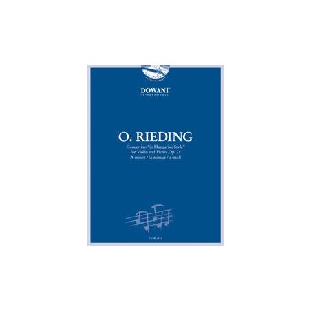 Rieding concertino opus 21 partition violon dowani