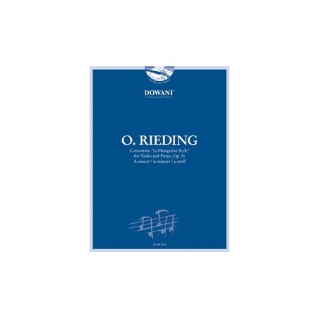 Rieding concertino opus 21 partition violon dowani