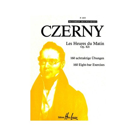 Carl Czerny les heures du matin partition