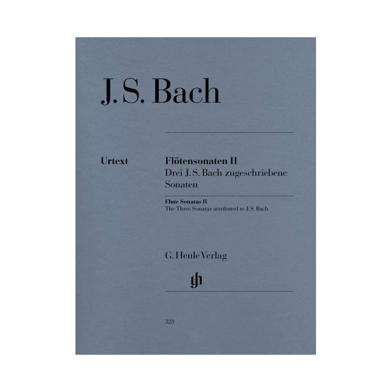 Bach Sonates pour flûte - Partition - Le kiosque à musique Avignon