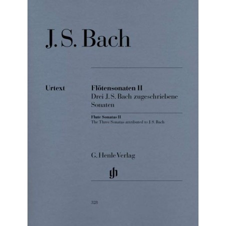 Bach Sonates pour flûte - Partition - Le kiosque à musique Avignon