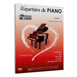 CHRISTOPHE ASTIé REPERTOIRE DE PIANO 1A  F2M05
