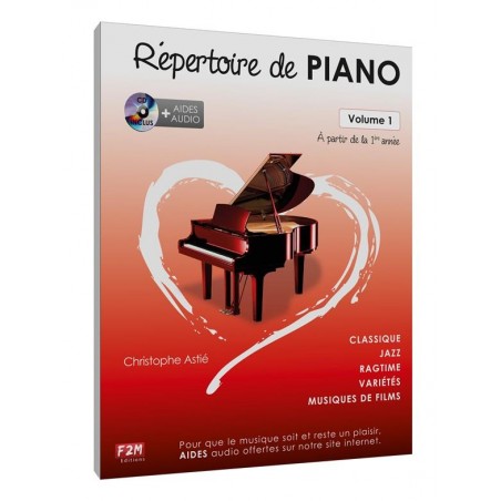 CHRISTOPHE ASTIé REPERTOIRE DE PIANO 1A  F2M05
