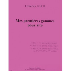 FREDERICK FORTI MES PREMIERES GAMMES POUR ALTO C06613