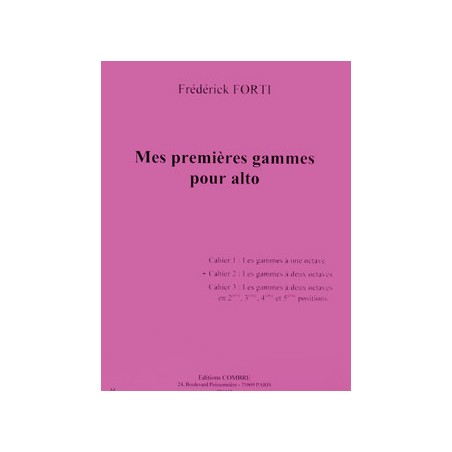frederick forti gammes alto partition