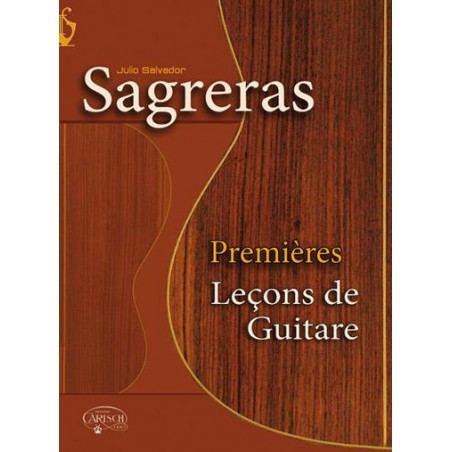 Sagreras Premières leçons de guitare MF2223 le kiosque à musique Avignon